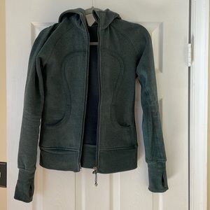Lululemon Scuba Hoodie. Dark Green.
